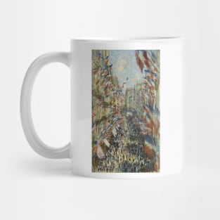 The Rue Montorgueil by Claude Monet Mug